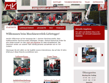 Tablet Screenshot of maschinenverleih-pototschnig.at